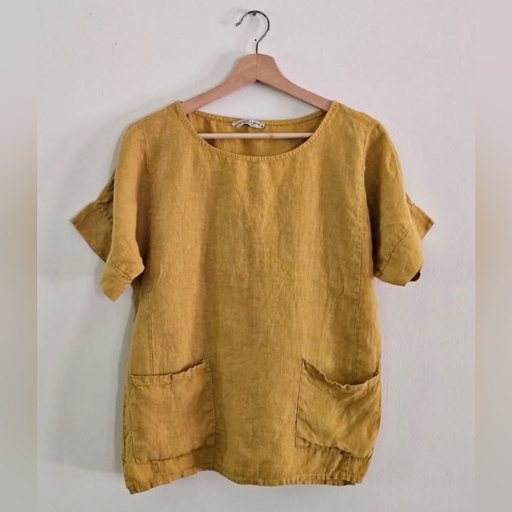 Francesca Bettini Made in Italy 100% linen Size medium